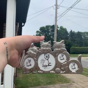 Cat picture frame